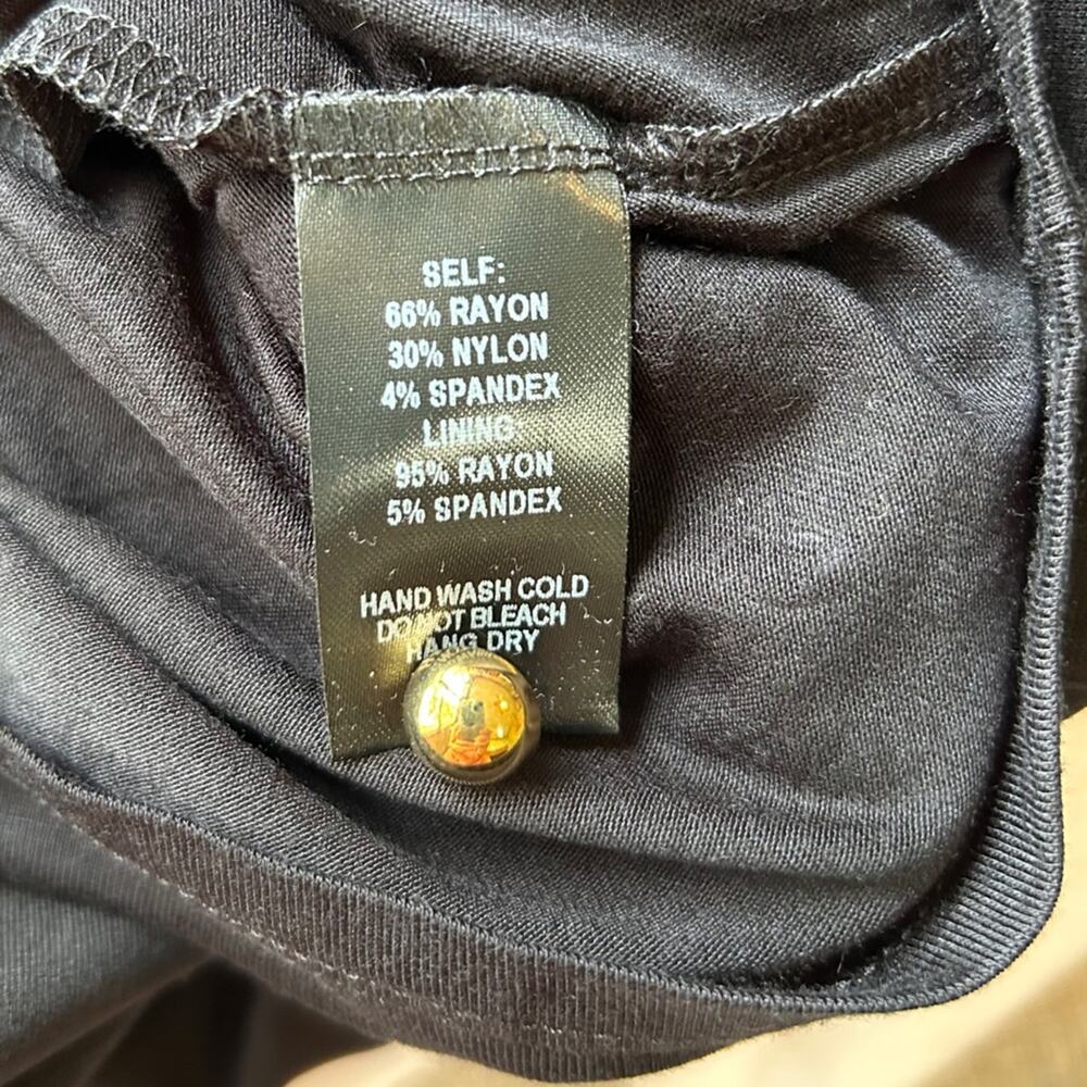 NWT Lulus Black Bodycon Mini Dress - Picture 4 of 7